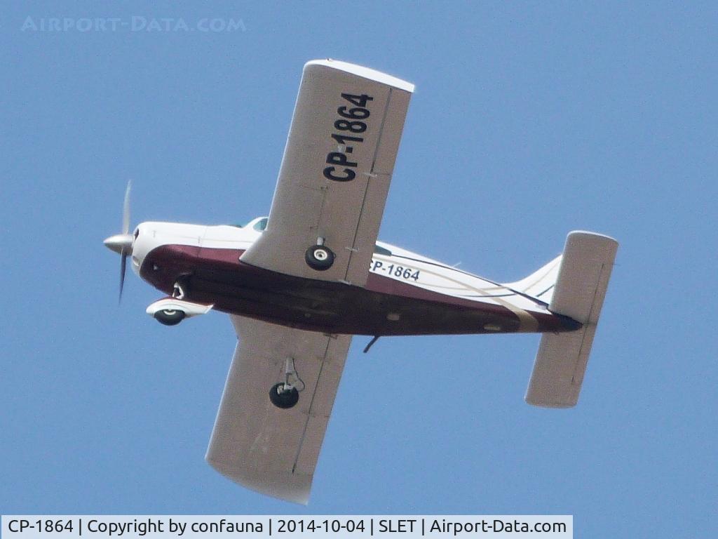 CP-1864, Piper PA-28-181 Archer II C/N 28-7310077, Leaving El Trompillo
