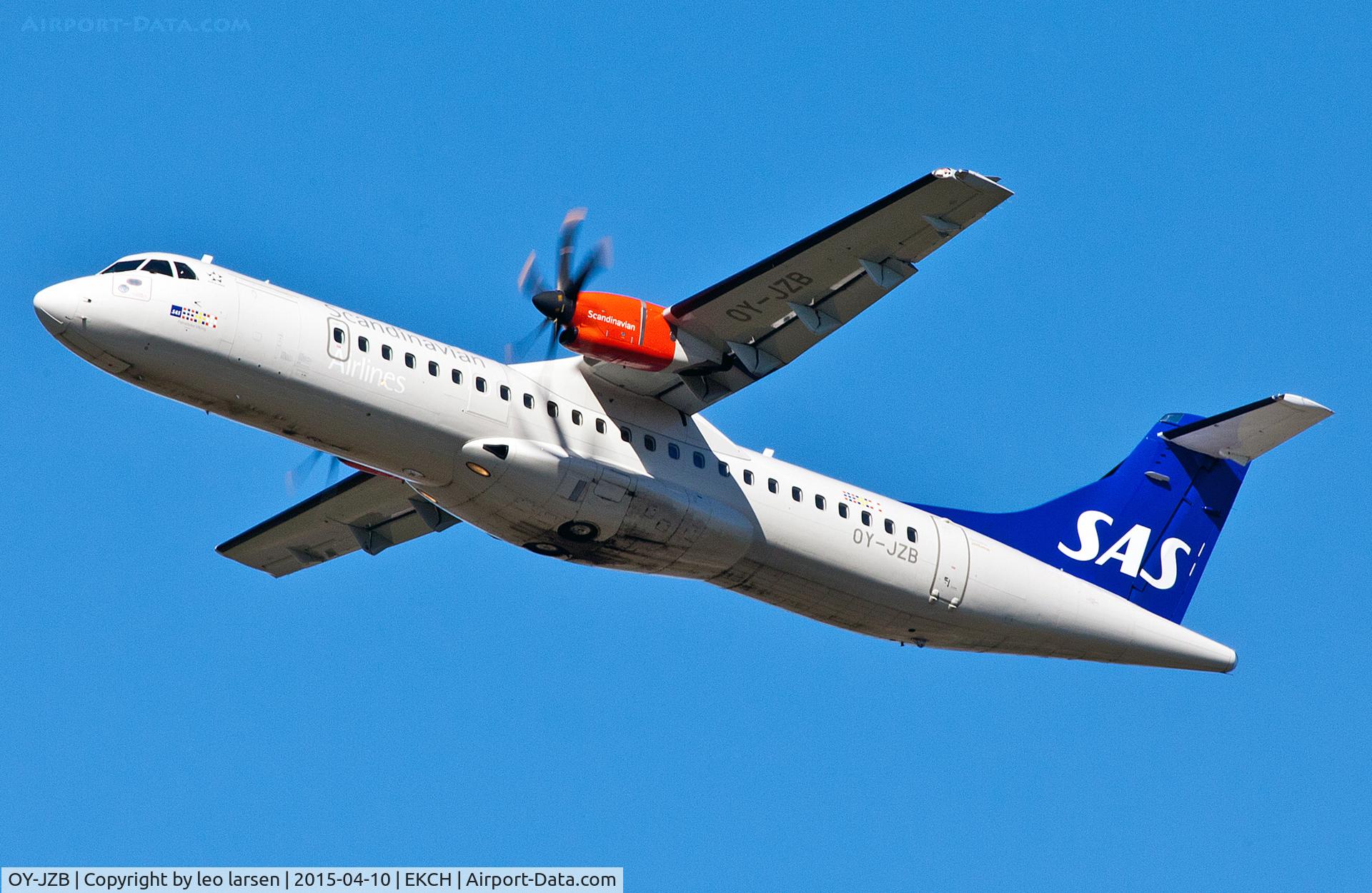OY-JZB, 2013 ATR 72-600 (72-212A) C/N 1121, Copenhagen Kastrup 10.4.15