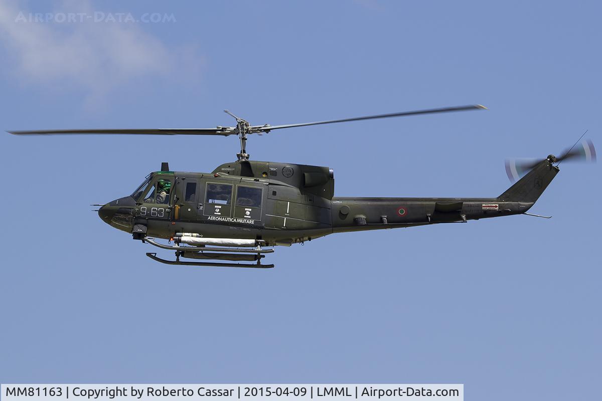 MM81163, Agusta AB-212 C/N 5820, Arriving Park 7
