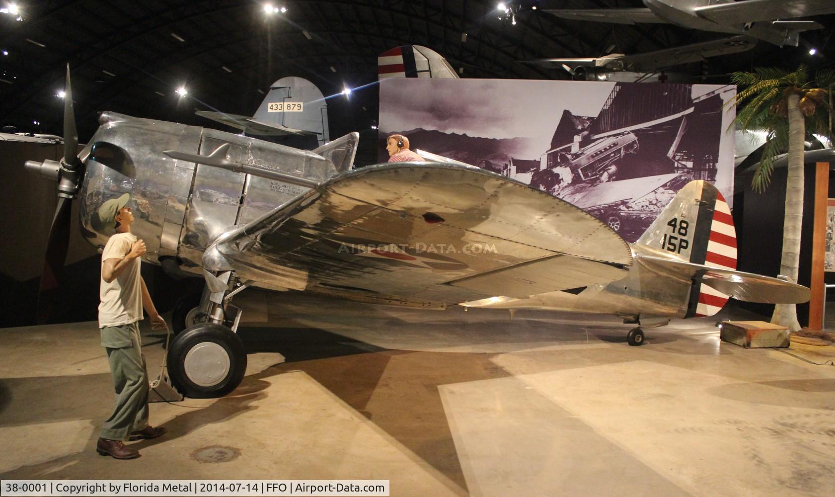 38-0001, 1938 Curtiss P-36 Hawk C/N 12415, P-36 Hawk