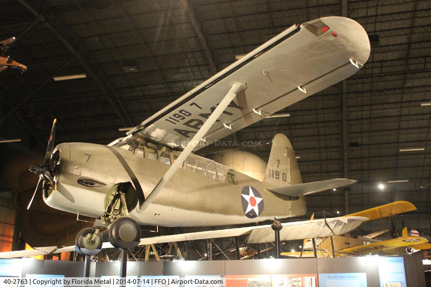 40-2763, 1940 Curtiss O-52 Owl C/N 14296, O-52 Owl