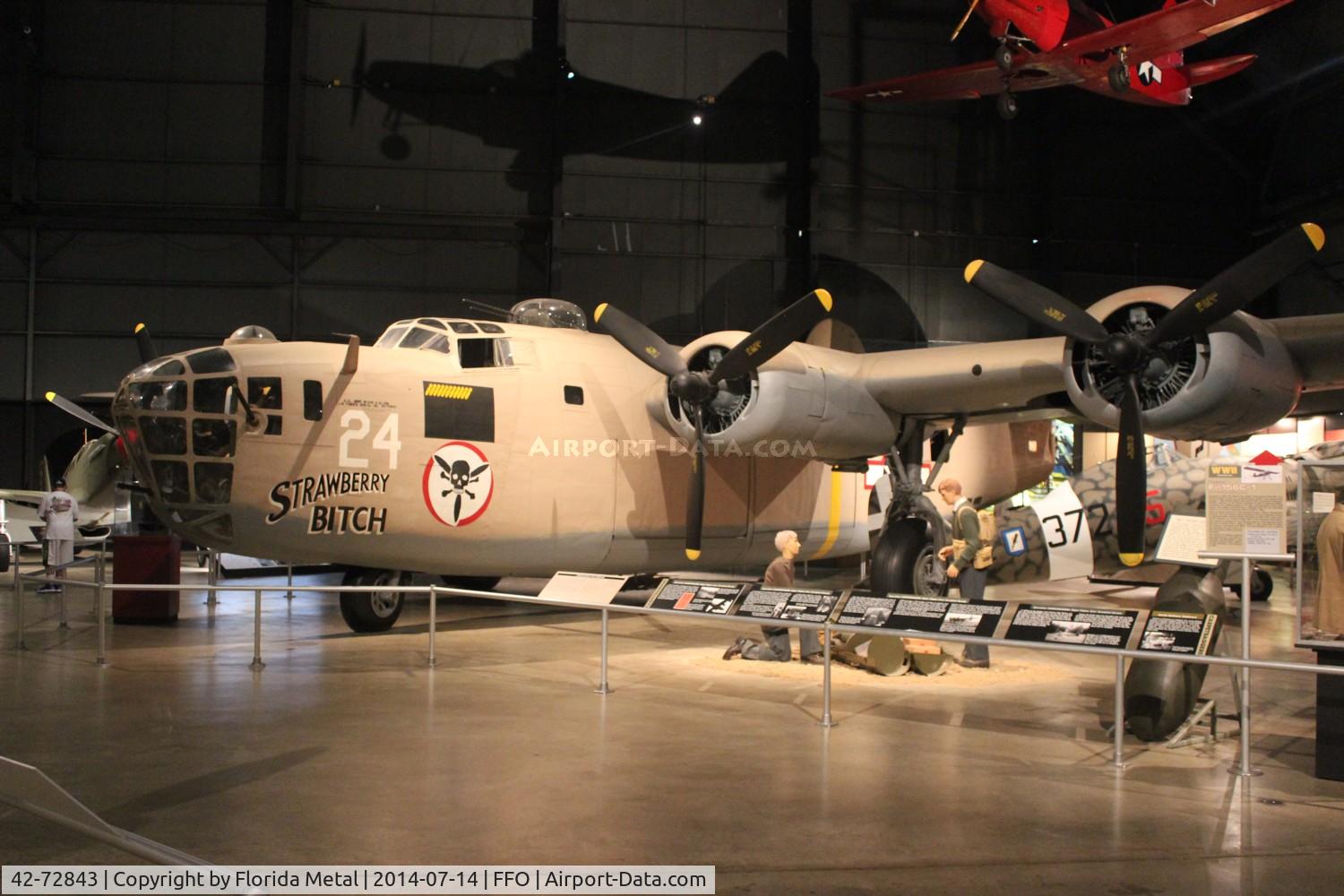 42-72843, 1942 Consolidated B-24D-160-CO Liberator C/N 2413, B-24D Liberator