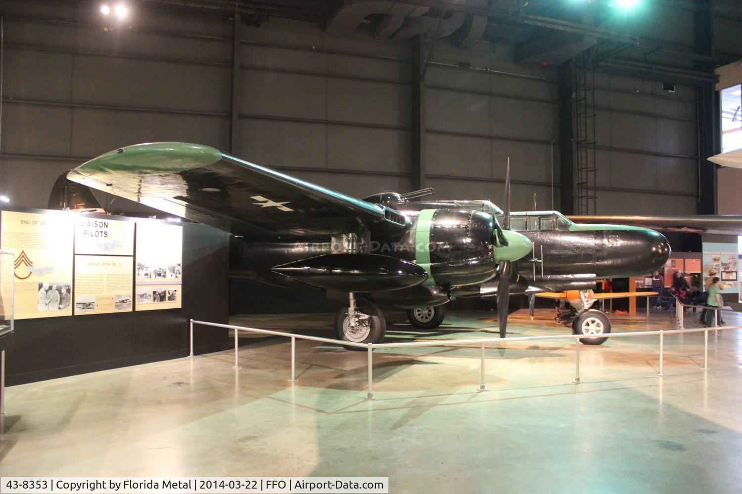 43-8353, 1943 Northrop P-61B Black Widow C/N 1407, P-61B Black Widow