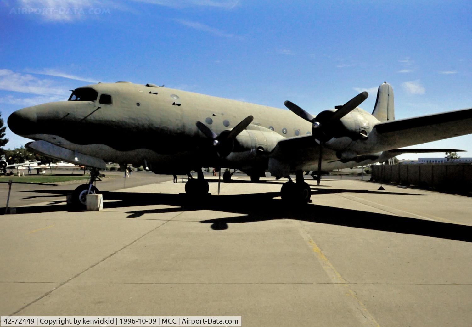 42-72449, Douglas C-54D-1-DC Skymaster C/N 10554, Copied from slide.