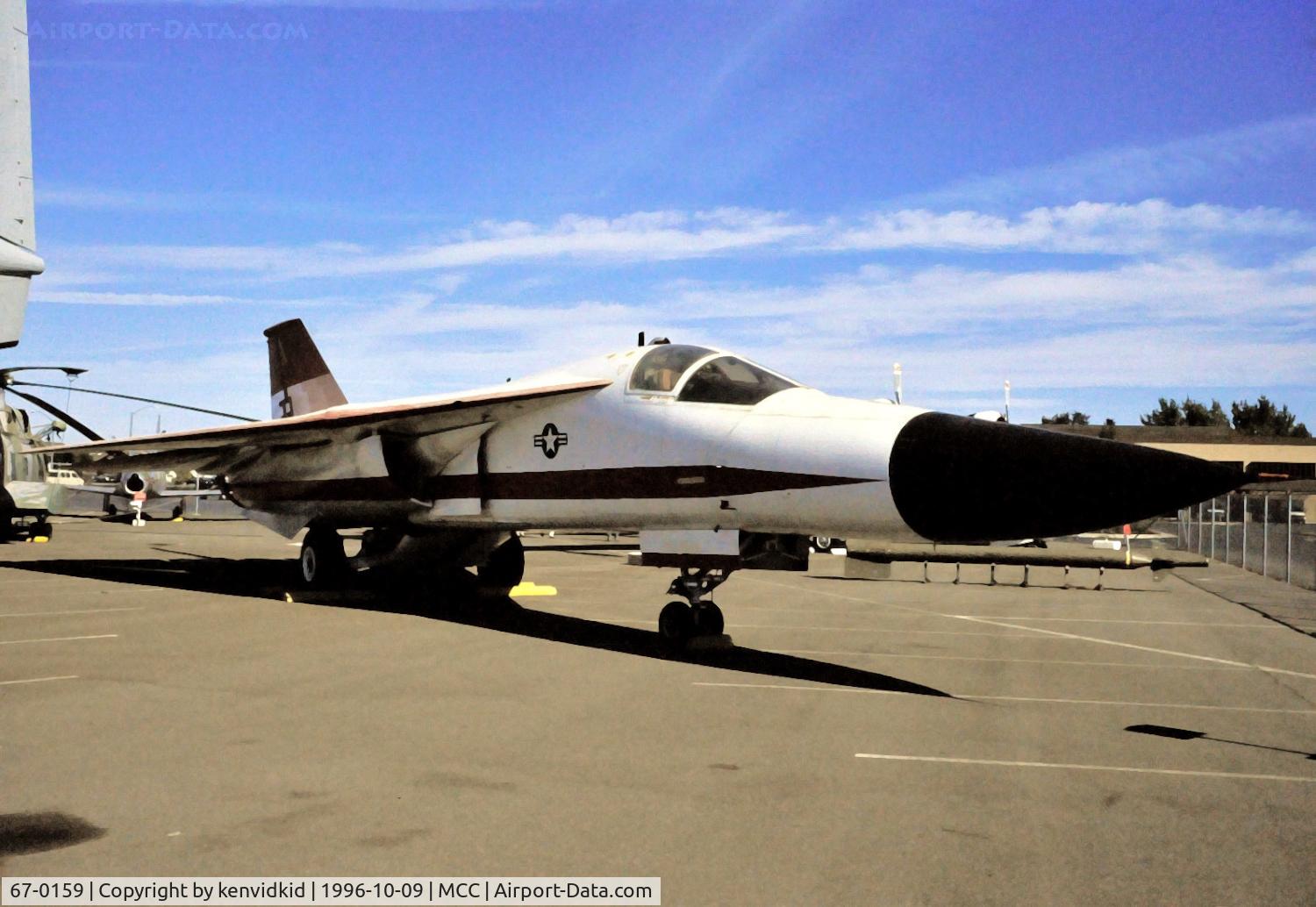 67-0159, 1967 General Dynamics FB-111A Aardvark C/N B1-01, Copied from slide.