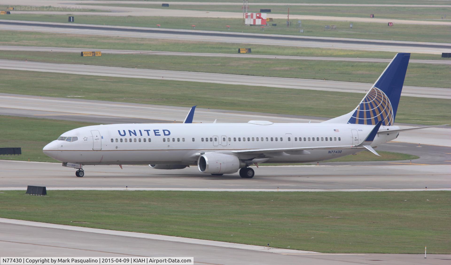 N77430, 2008 Boeing 737-924/ER C/N 37098, Boeing 737-900ER