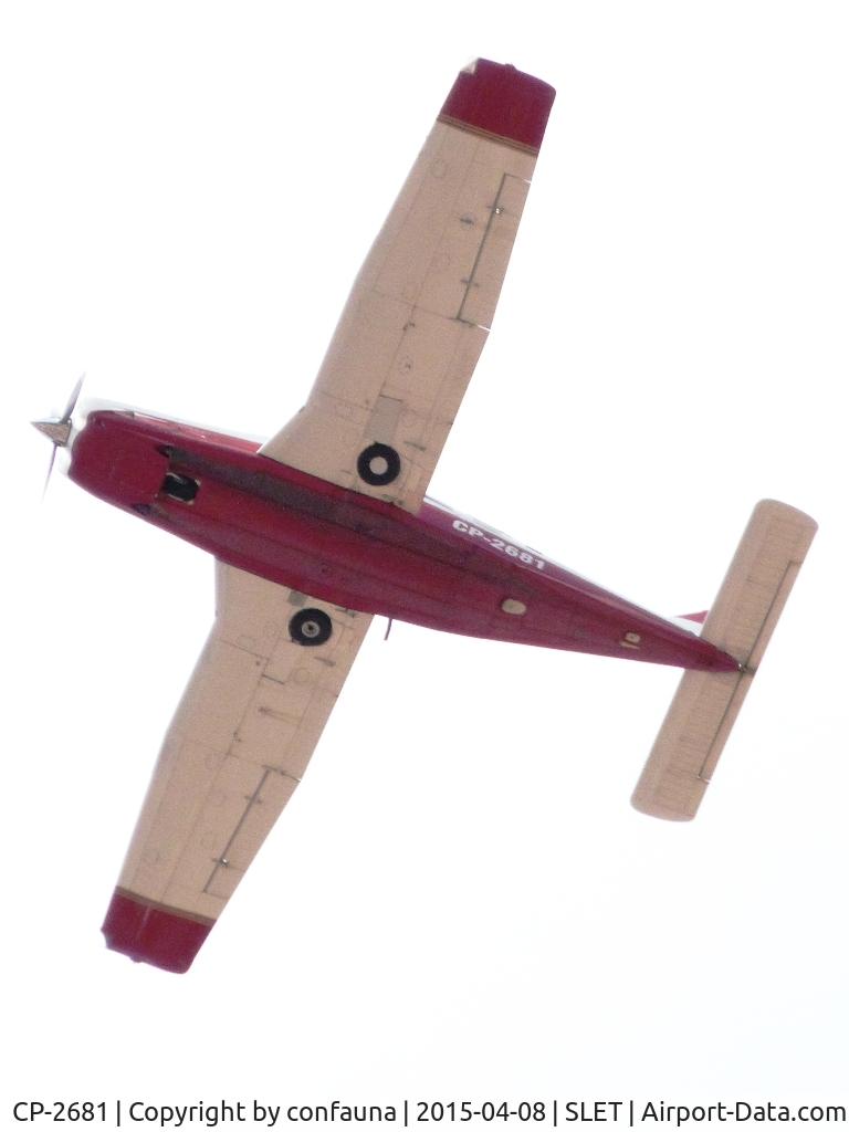 CP-2681, Piper PA-32R-301 Saratoga C/N Not found CP-2681, Over Santa Cruz city