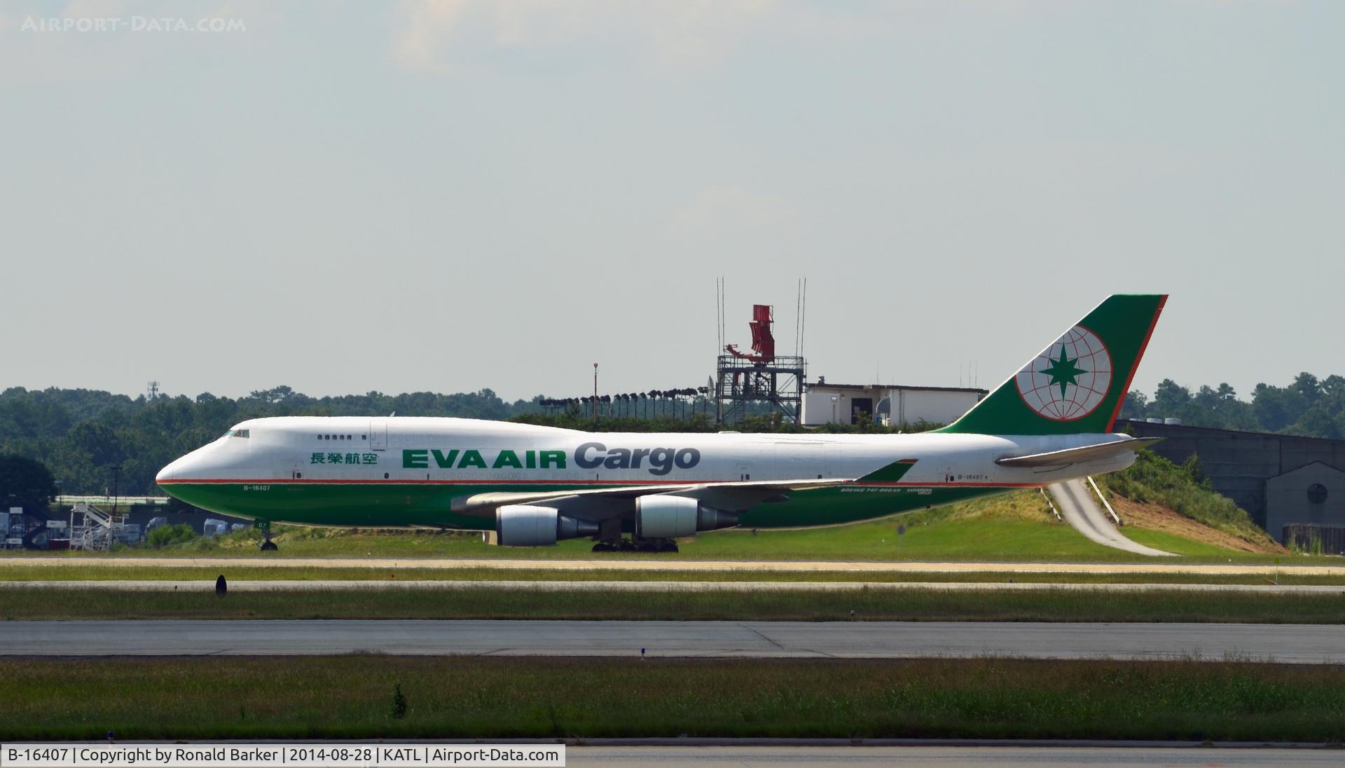 B-16407, 1995 Boeing 747-45E C/N 27899, Taxi Atlanta