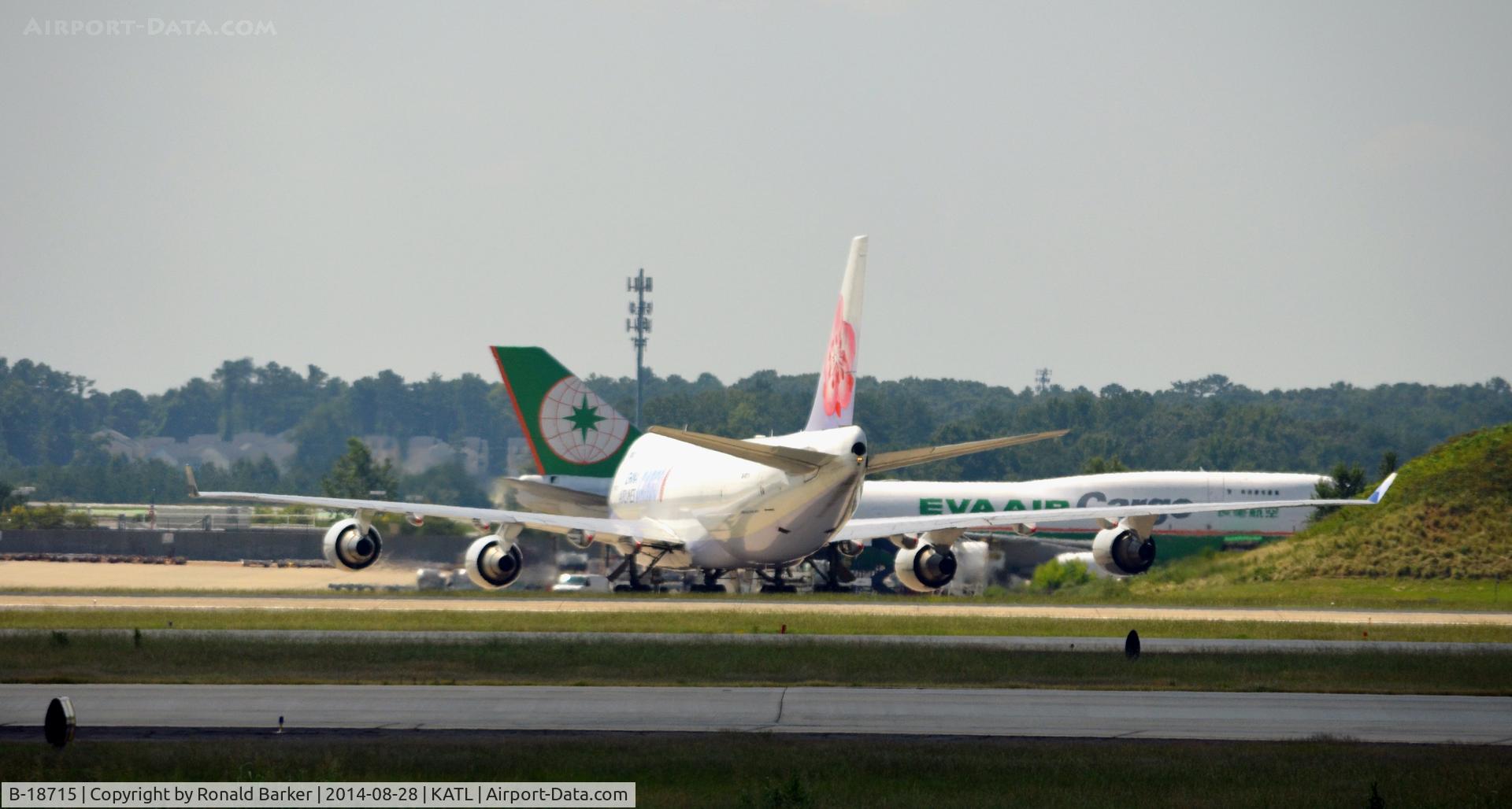 B-18715, 2003 Boeing 747-409F/SCD C/N 33731, Taxi Atlanta