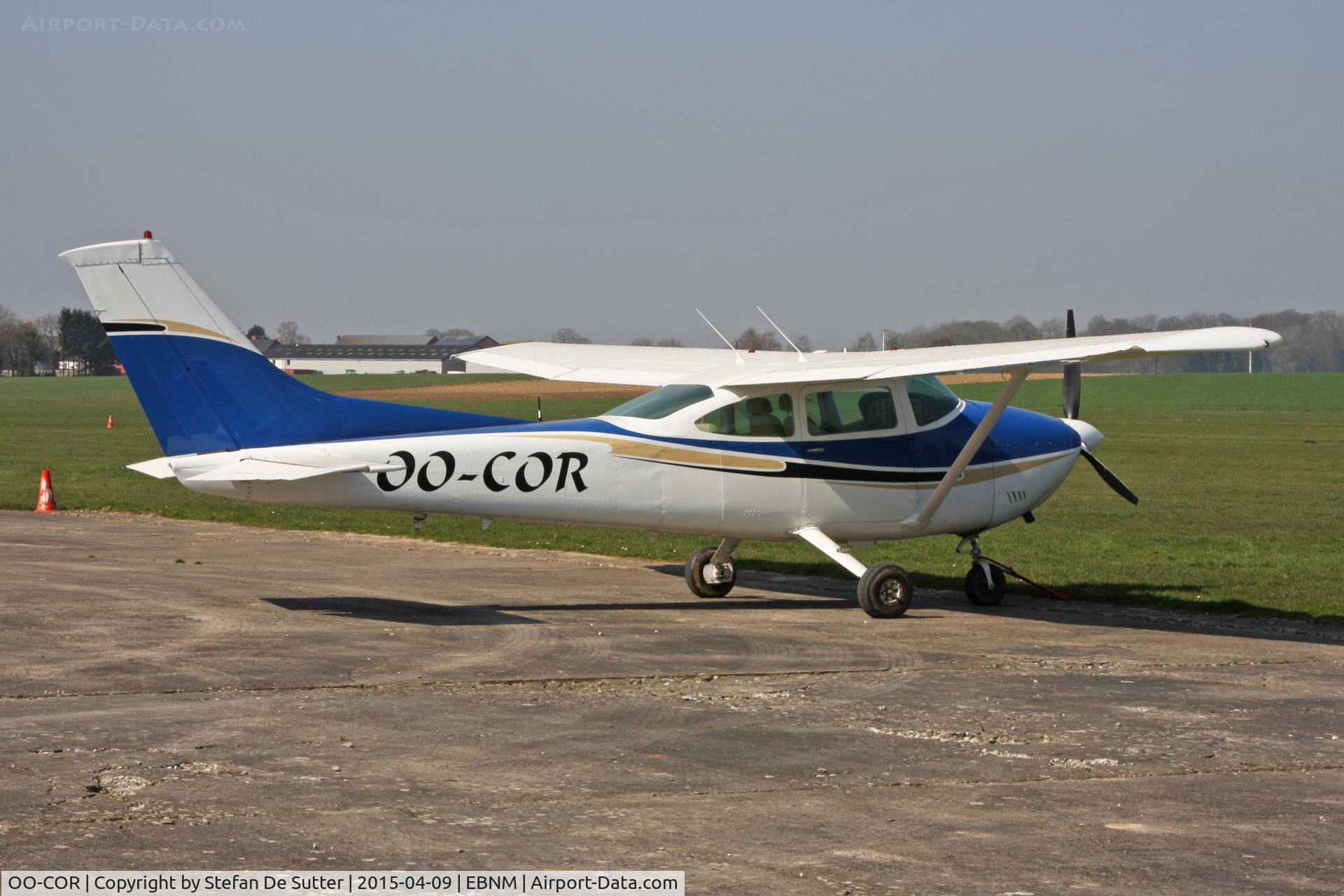 OO-COR, 1979 Reims F182Q C/N 18200129, @ EBNM.