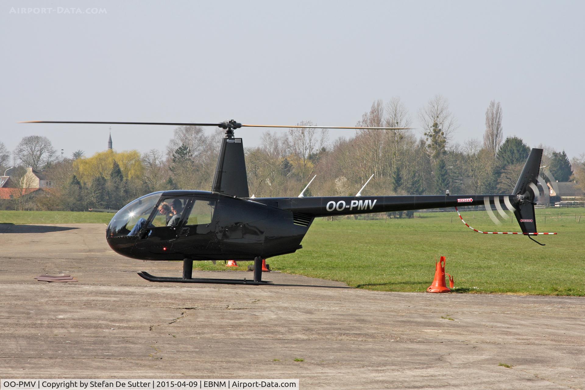 OO-PMV, 2014 Robinson R44 Raven I C/N 2341, First picture.