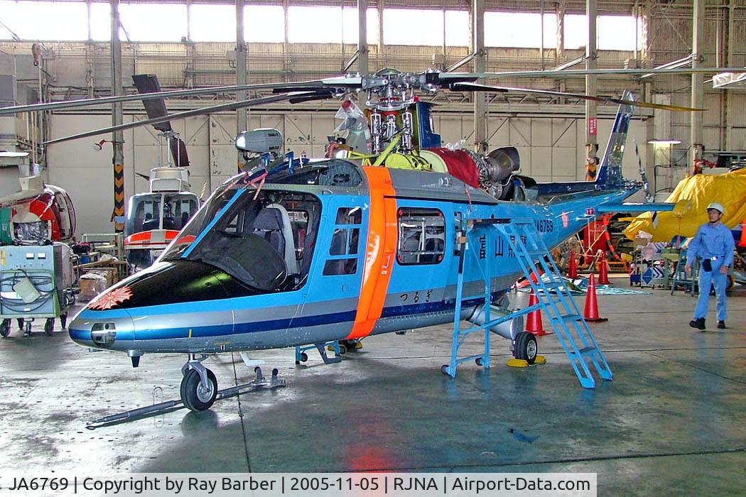 JA6769, Agusta A-109K-2 C/N 10019, Agusta A-109K2 [10019] (Japanese Police) Nagoya-Komaki~JA 04/11/2005