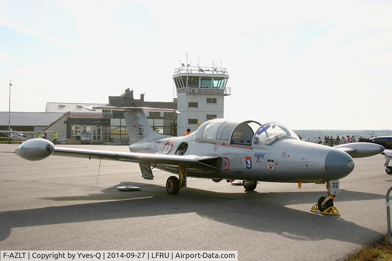 F-AZLT, 1958 Morane-Saulnier MS.760 Paris I C/N 32, Morane-Saulnier MS-760A, Static display, Morlaix-Ploujean airport (LFRU-MXN) air show in september 2014