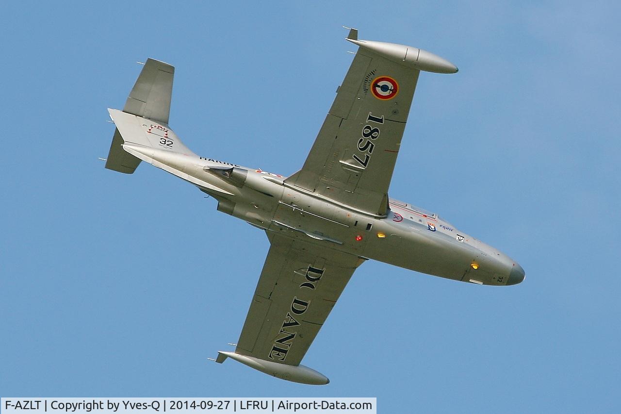 F-AZLT, 1958 Morane-Saulnier MS.760 Paris I C/N 32, Morane-Saulnier MS-760A, On display, Morlaix-Ploujean airport (LFRU-MXN) air show in september 2014