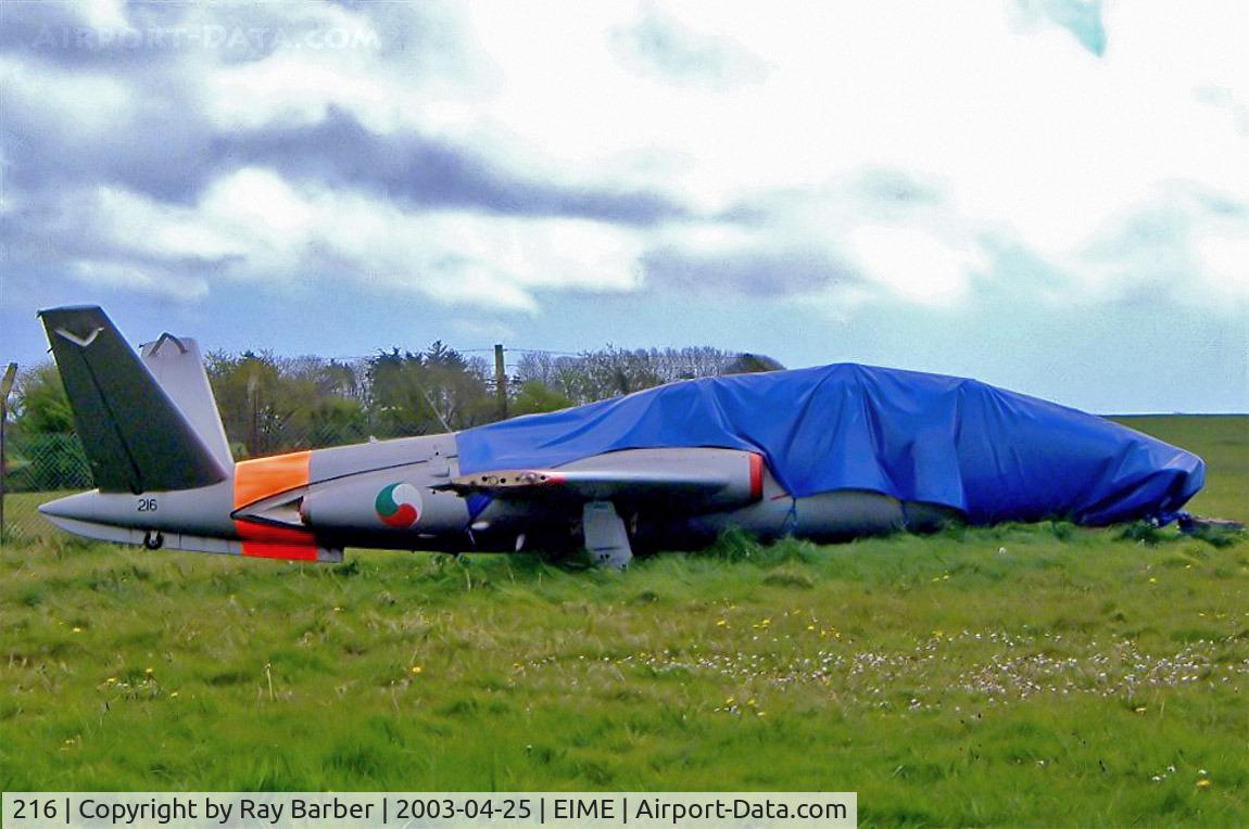 216, Fouga CM-170R Magister C/N 216, Fouga CM-170R Magister [358] (Irish Air Corps) Casement-Baldonnel~EI 25/04/2003
