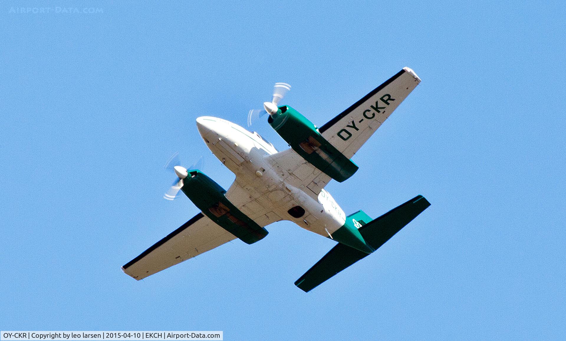 OY-CKR, Piper PA-31-350 Chieftain C/N 31-7652124, Copenhagen Kastrup 10.4.15