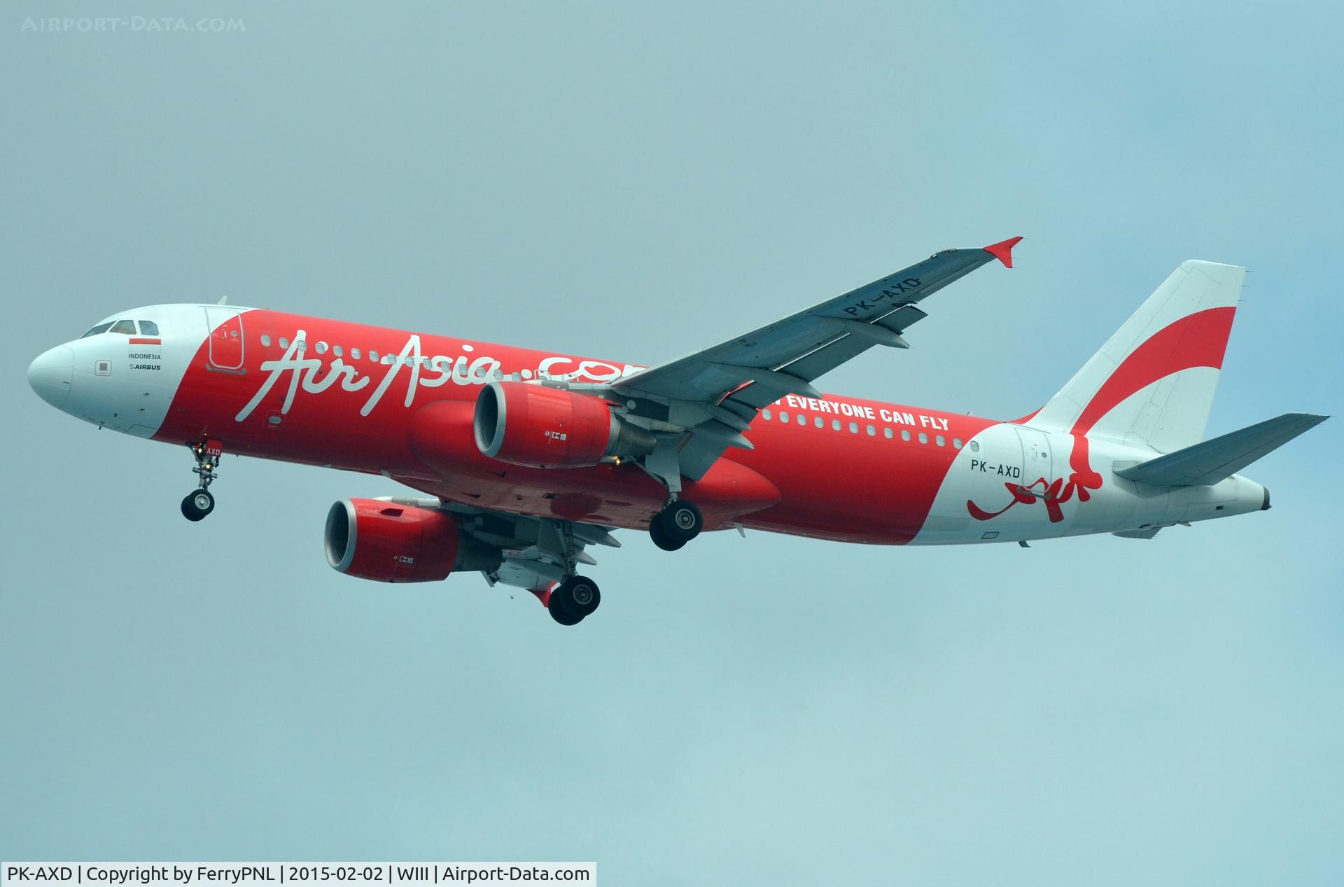 PK-AXD, 2007 Airbus A320-216 C/N 3182, AirAsia Indonesia A320