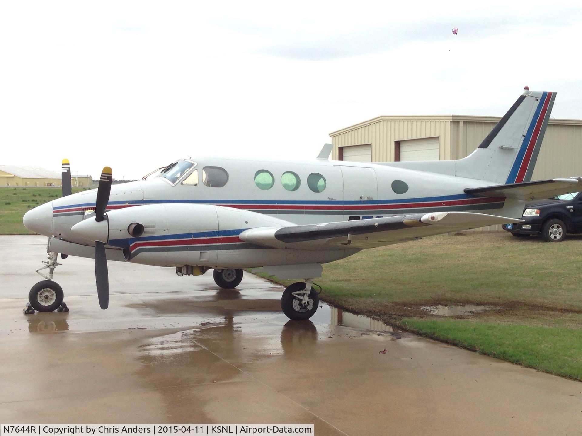 N7644R, 1968 Beech B90 C/N LJ-335, Out of service
