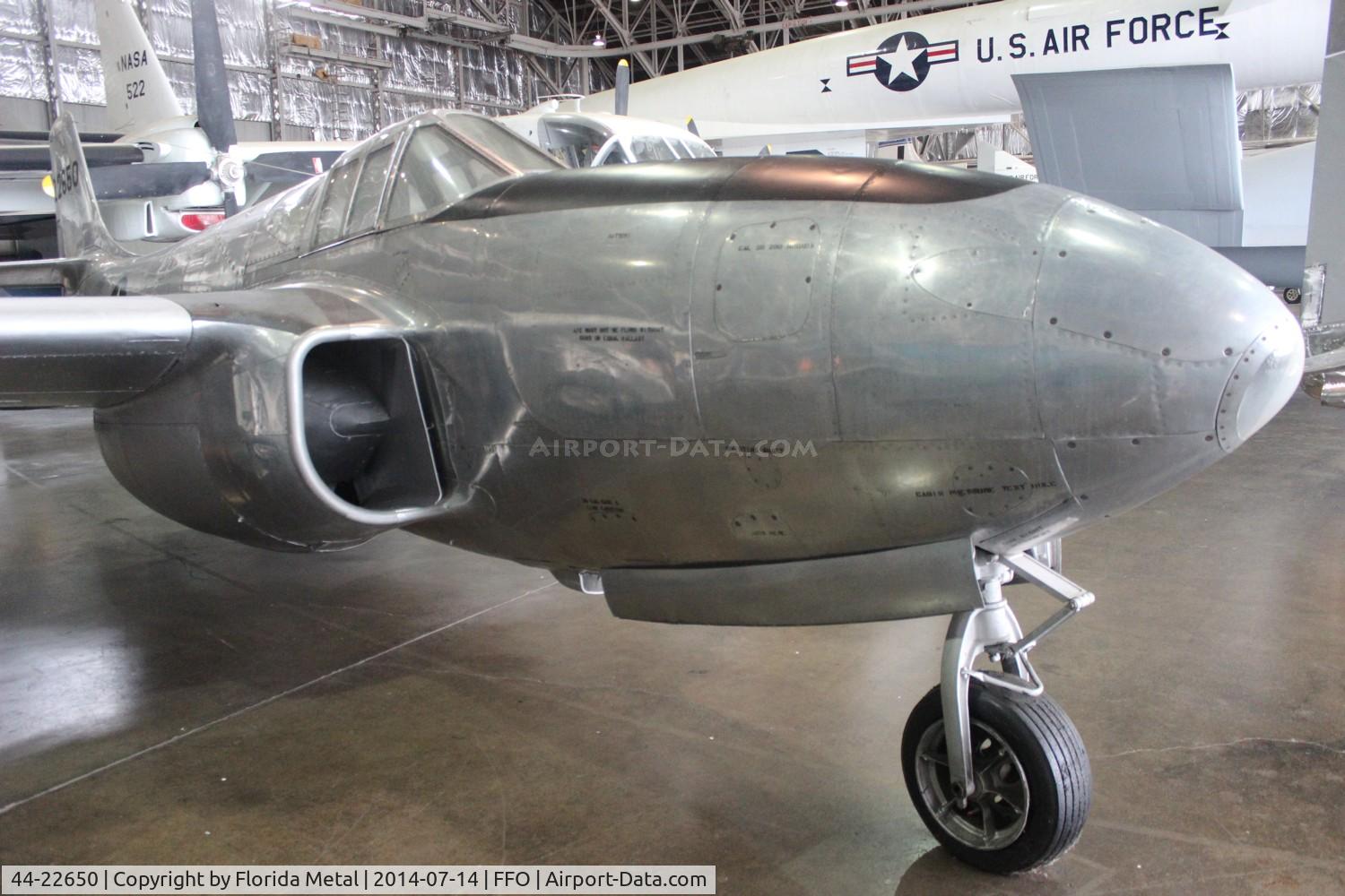 44-22650, 1944 Bell P-59B Airacomet C/N 27-58, P-59 Airacomet