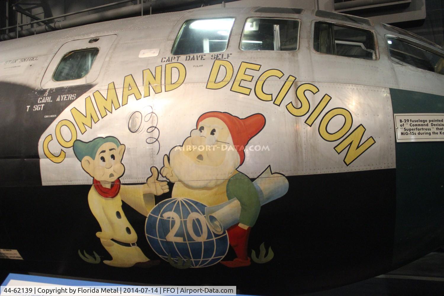 44-62139, 1944 Boeing B-29A Superfortress C/N 11616, Command Decision B-29