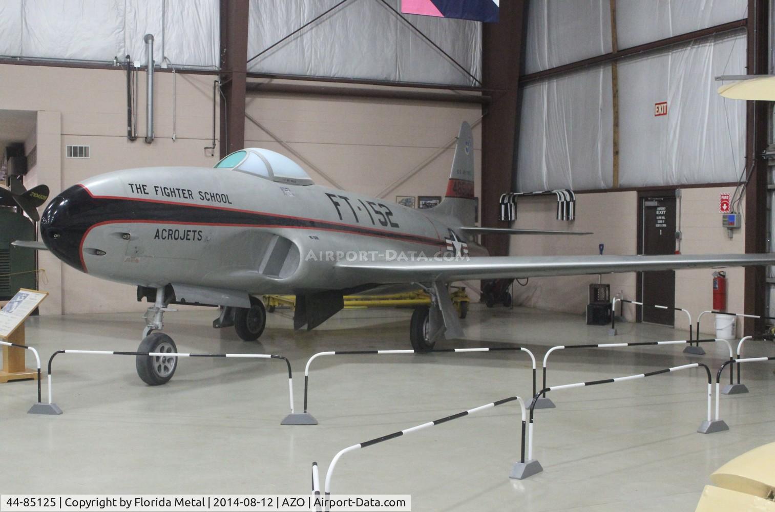 44-85125, 1945 Lockheed P-80A-1-LO Shooting Star C/N 080-1148, P-80 Shooting Star