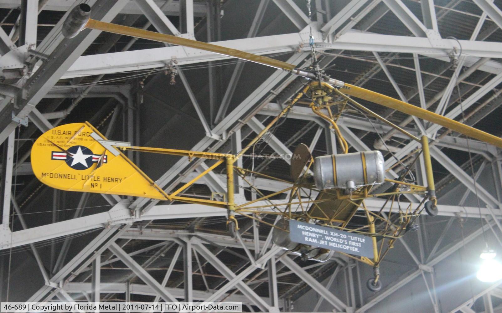 46-689, 1947 McDonnell XH-20 Little Henry C/N Not found 46-0689, XH-20 Little Henry