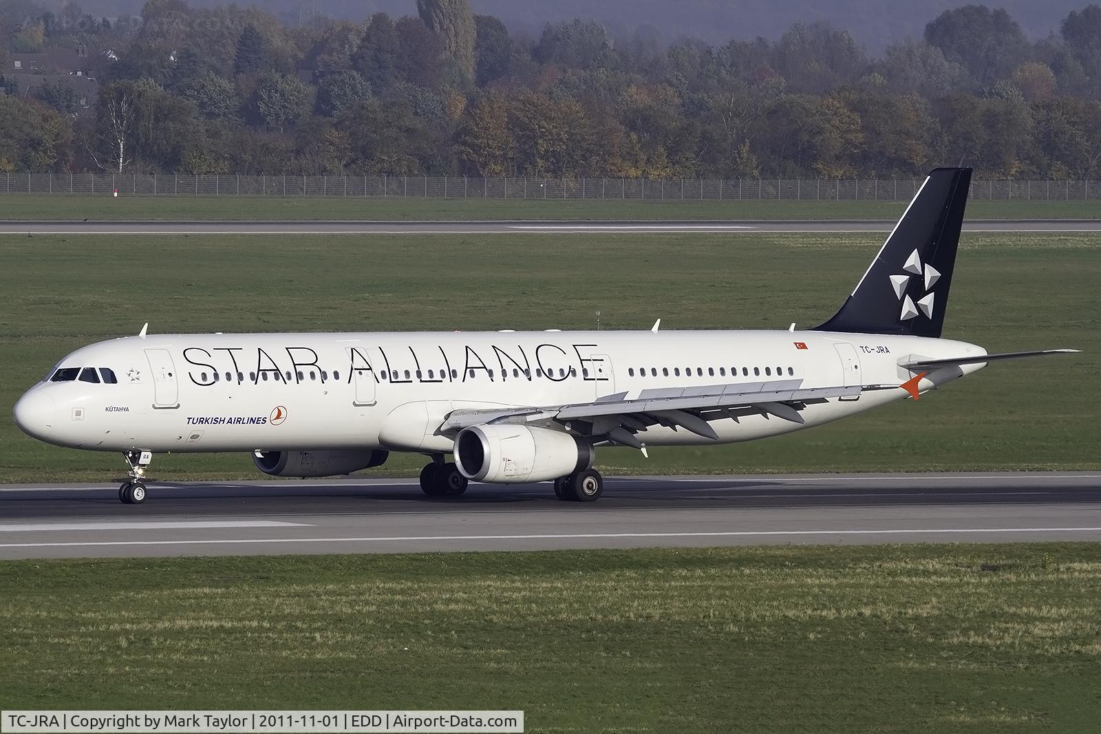 TC-JRA, 2006 Airbus A321-231 C/N 2823, TC-JRA, Turkish Airlines A321 with Star Alliance logo