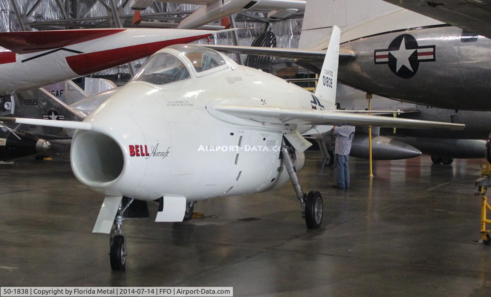50-1838, 1950 Bell X-5 C/N Not found 50-1838, Bell X-5