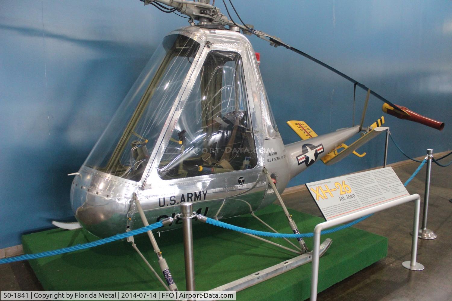 50-1841, 1951 American Helicopter Company XH-26 Jet Jeep C/N Unknown, XH-26 Jet Jeep