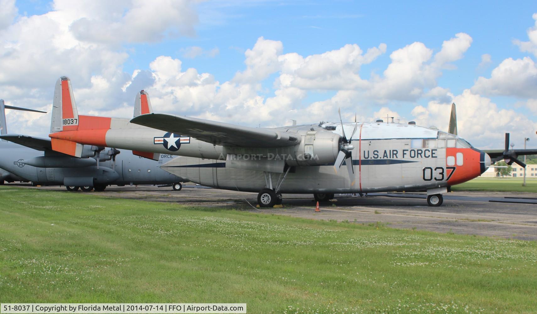 51-8037, 1951 Fairchild C-119J-FA Flying Boxcar C/N 10915, C-119J