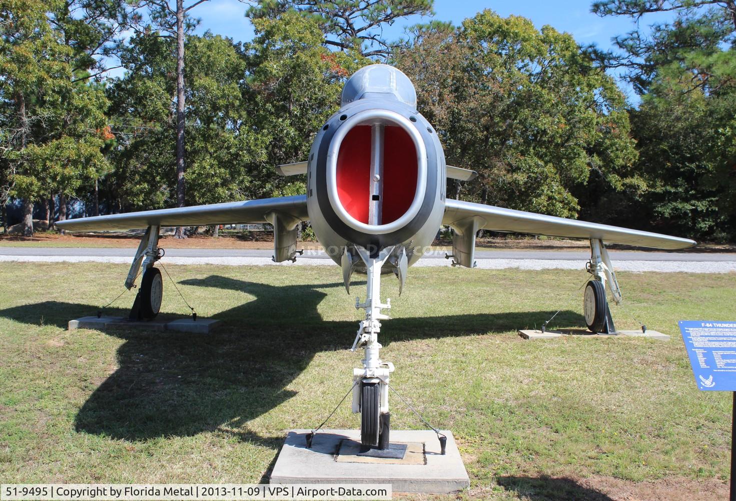51-9495, 1951 General Motors F-84F-35-GK Thunderstreak C/N Not found 51-9495, F-84F