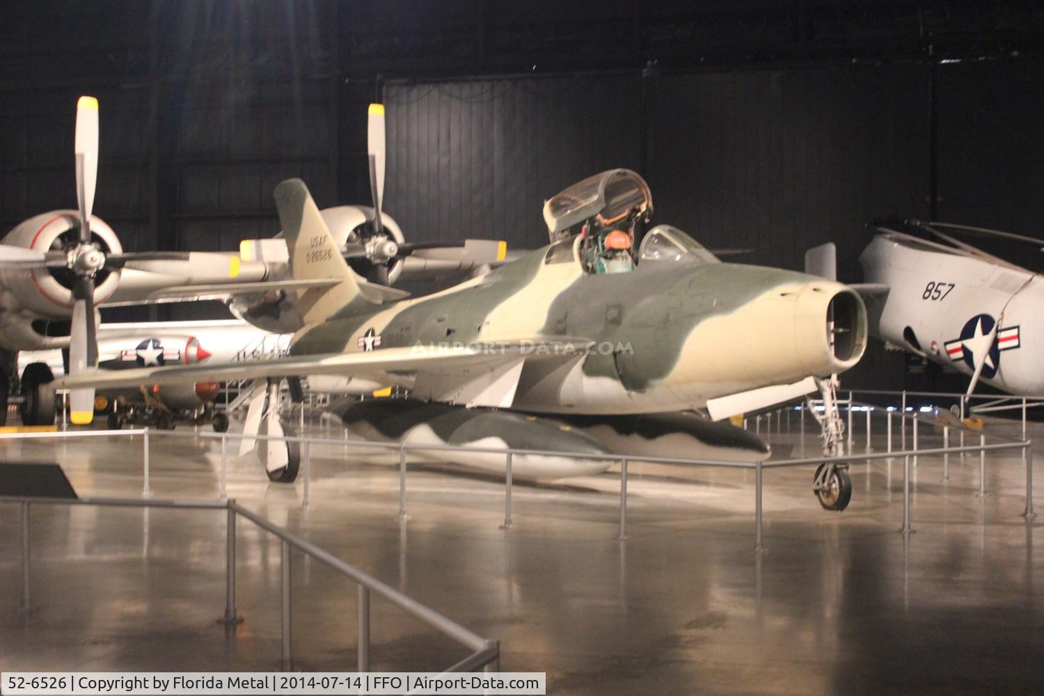 52-6526, 1952 Republic F-84F-40-RE Thunderstreak C/N Not found 52-6526, F-84F