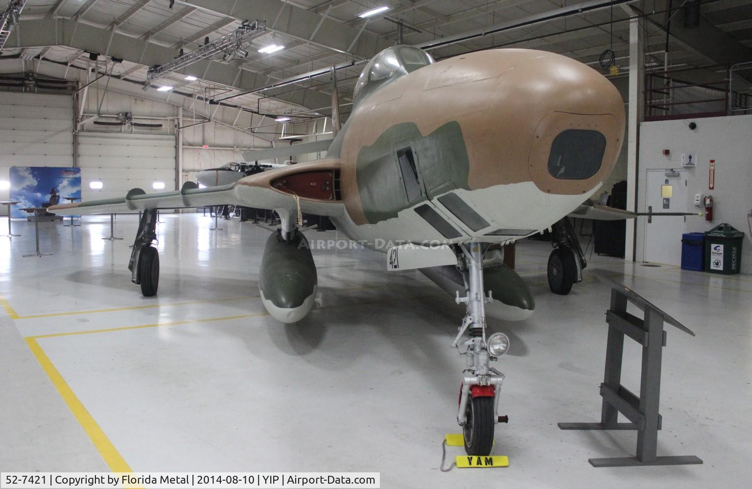 52-7421, 1955 Republic RF-84F Thunderflash C/N 52-7346, RF-84F