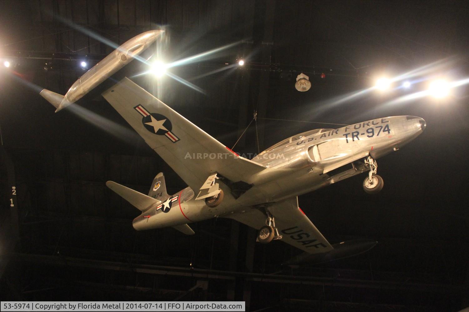 53-5974, 1953 Lockheed T-33A-5-LO Shooting Star C/N 580-9456, T-33A