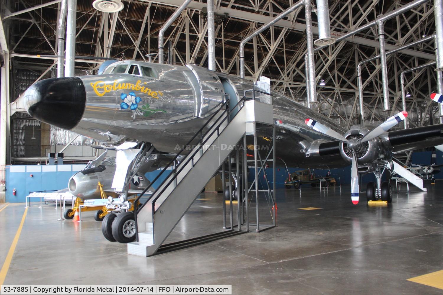 53-7885, 1953 Lockheed VC-121E Super Constellation C/N 4151, VC-121E Colombine III used by President Eisenhower