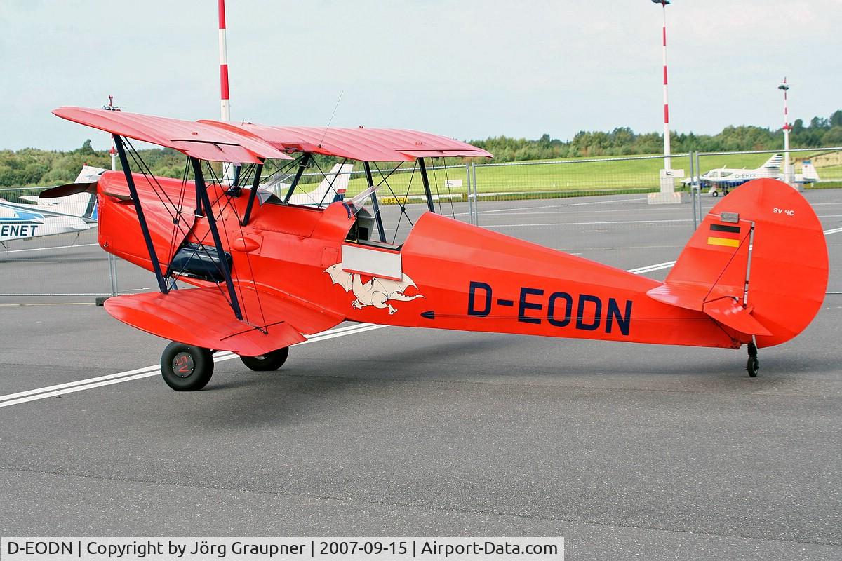 D-EODN, 1946 Stampe-Vertongen SV-4C C/N 113, Hamburg Airport Days