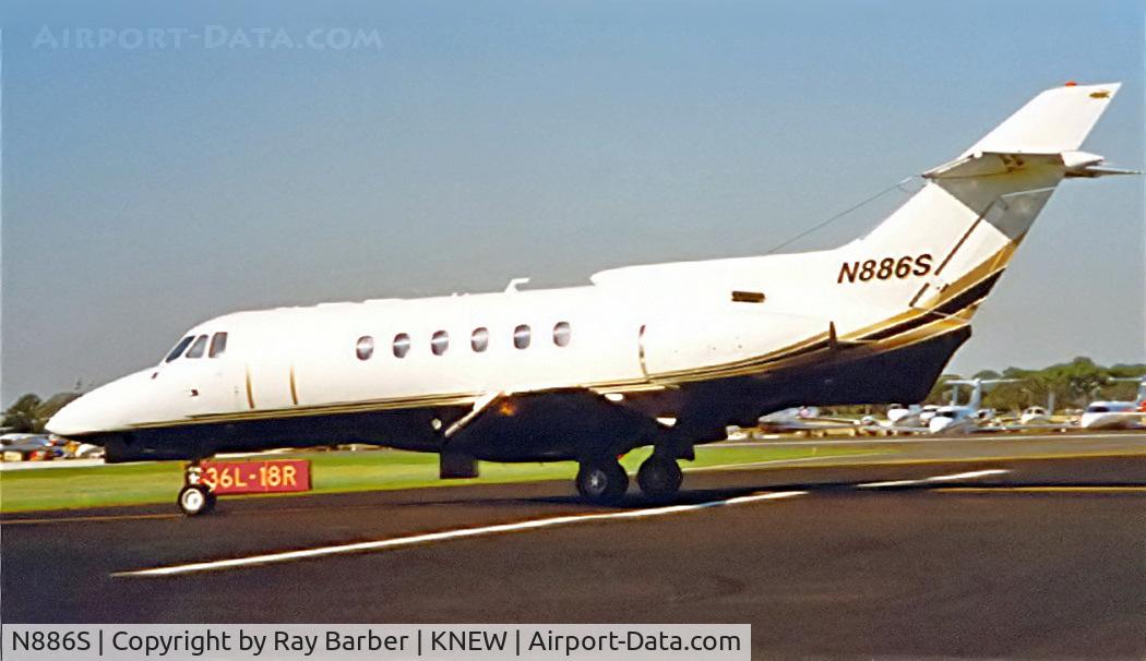 N886S, 1978 Hawker Siddeley HS.125 Series 700A C/N 257025, Hawker-Siddeley HS.125/700B [257025] New Orleans-Lakefront~N 11/10/2000