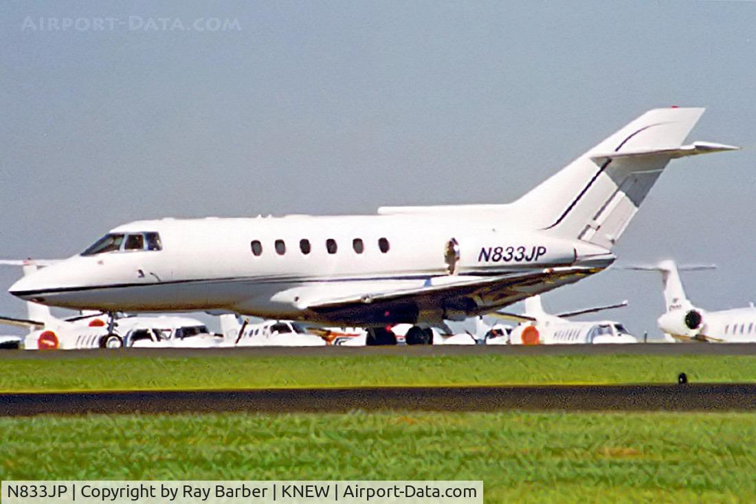 N833JP, 1985 British Aerospace BAe.125 Series 800A C/N 258044, Hawker-Siddeley HS.125/800A [258044] New Orleans-Lakefront~N 11/10/2000