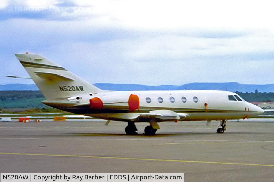 N520AW, 1981 Dassault Falcon (Mystere) 20F-5 C/N 453, Dassault Falcon 20F [453] Stuttgart~D 27/04/2001