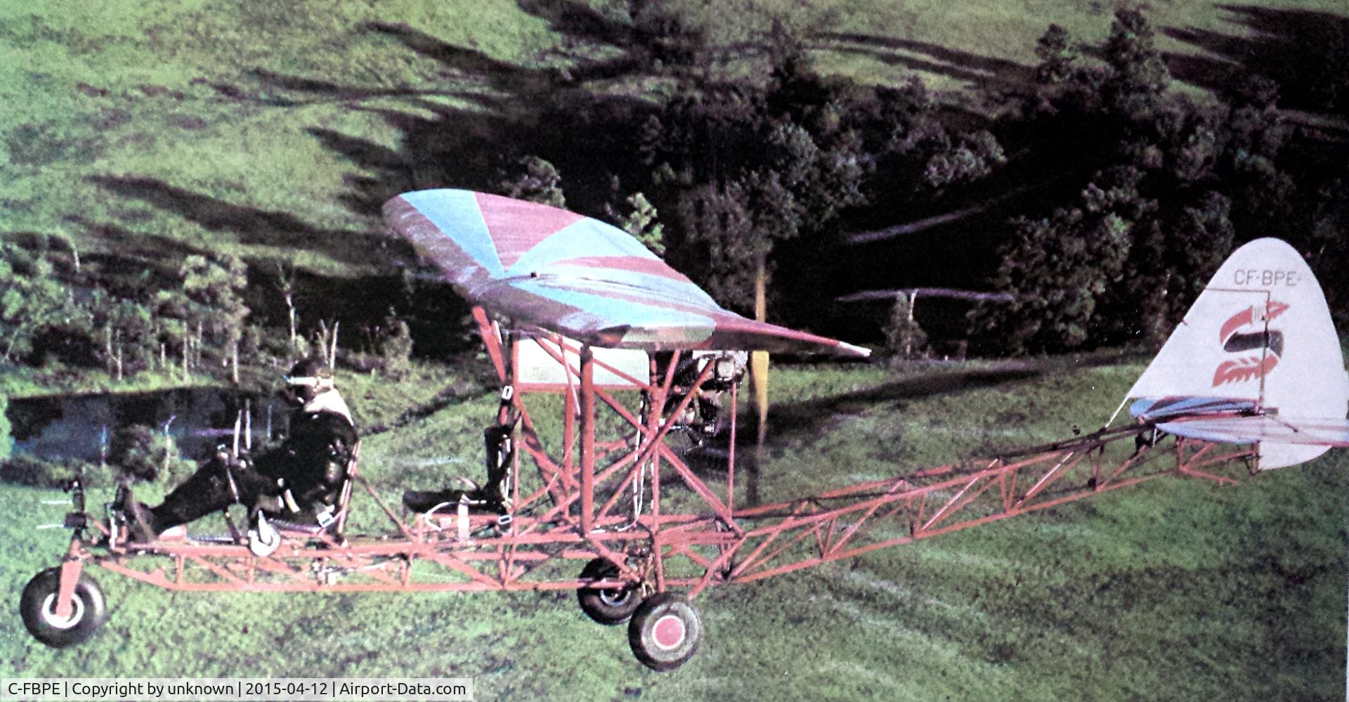 C-FBPE, 1972 Breezy RLU-1 C/N SCAC 1, April, 1973 at Markham Airport, Ontario Canada. 
Kevin Healy