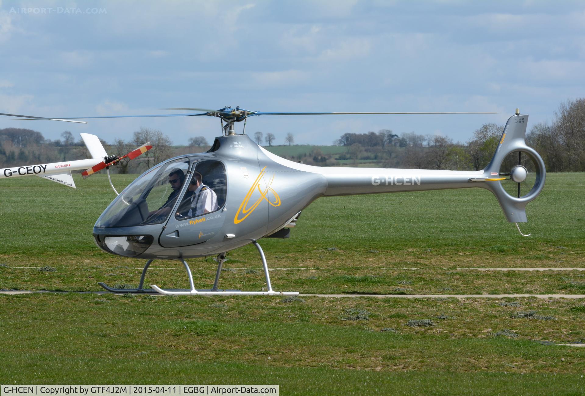 G-HCEN, 2014 Guimbal Cabri G2 C/N 1079, G-HCEN  at Leicester 11.4.15