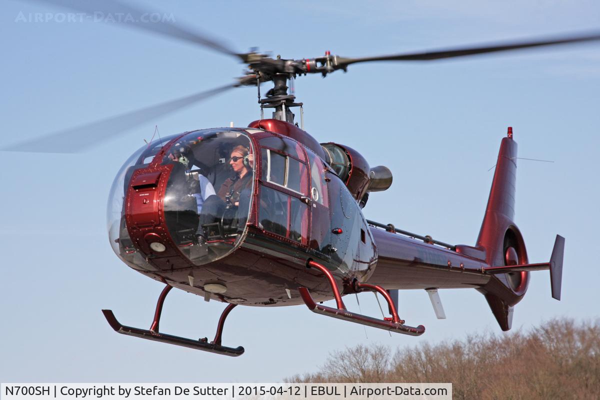 N700SH, 1974 Aérospatiale SA-341G Gazelle C/N 1154, @ EBUL.