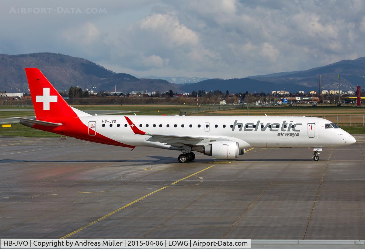 HB-JVO, 2009 Embraer 190LR (ERJ-190-100LR) C/N 19000294, Arrived from Zurich.