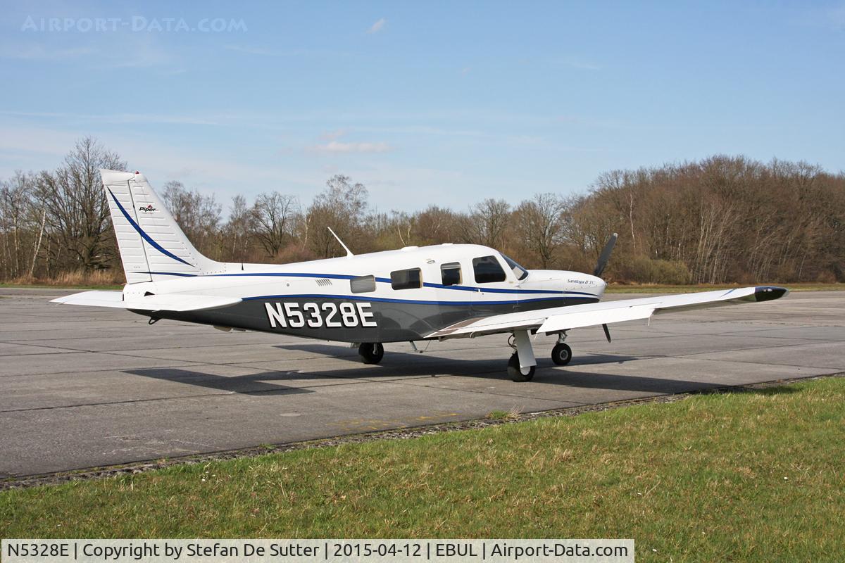 N5328E, 2001 Piper PA-32R-301T Turbo Saratoga C/N 3257256, @ EBUL.
