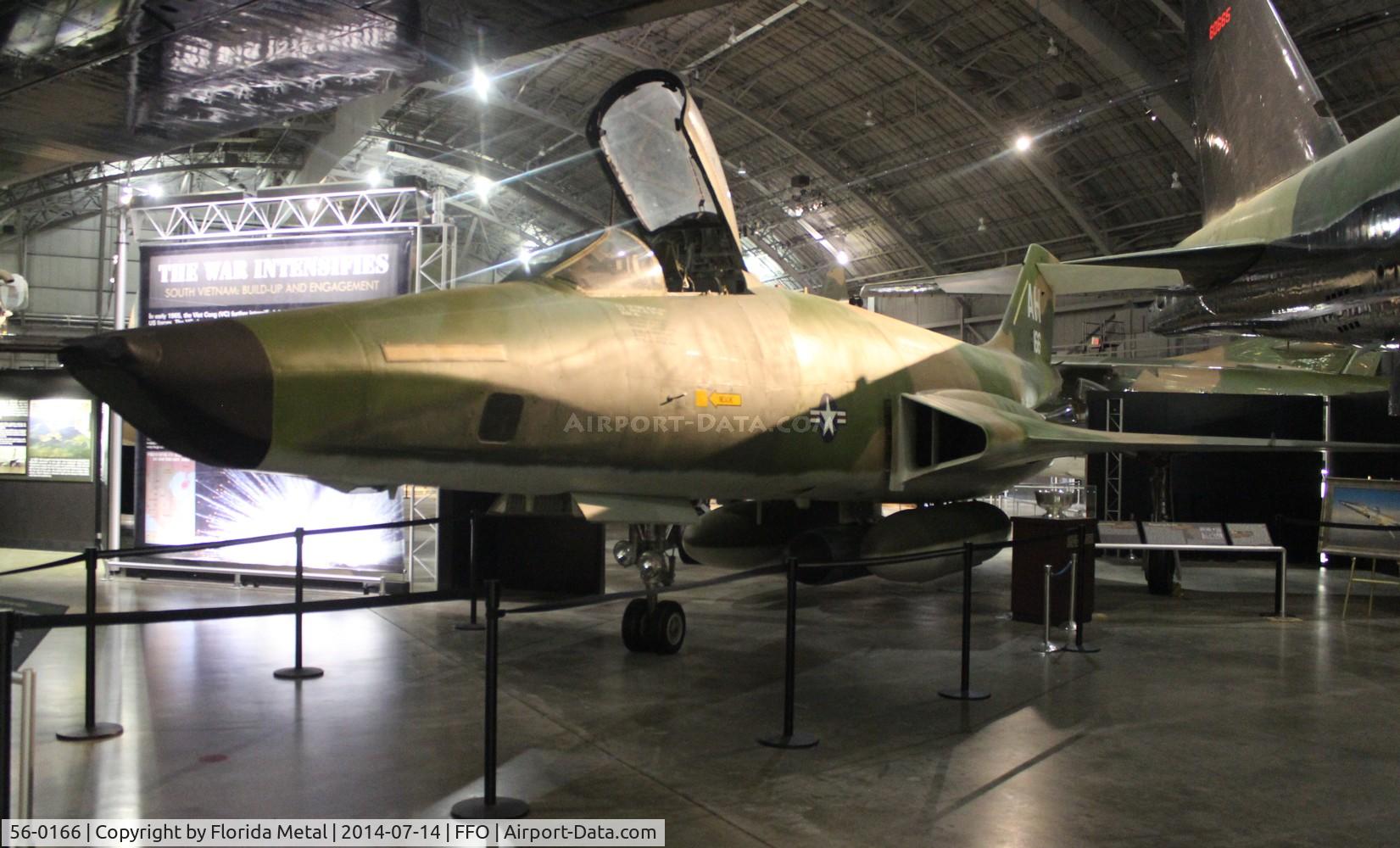 56-0166, 1956 McDonnell RF-101C Voodoo C/N 127, RF-101C
