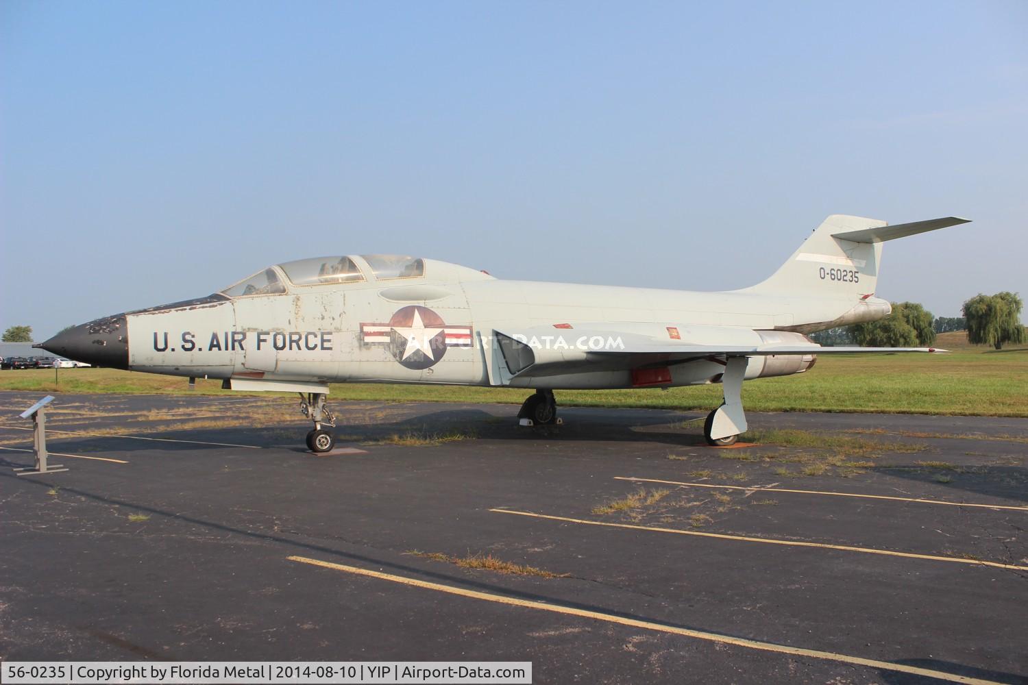 56-0235, 1956 McDonnell F-101B Voodoo C/N 128, F-101B