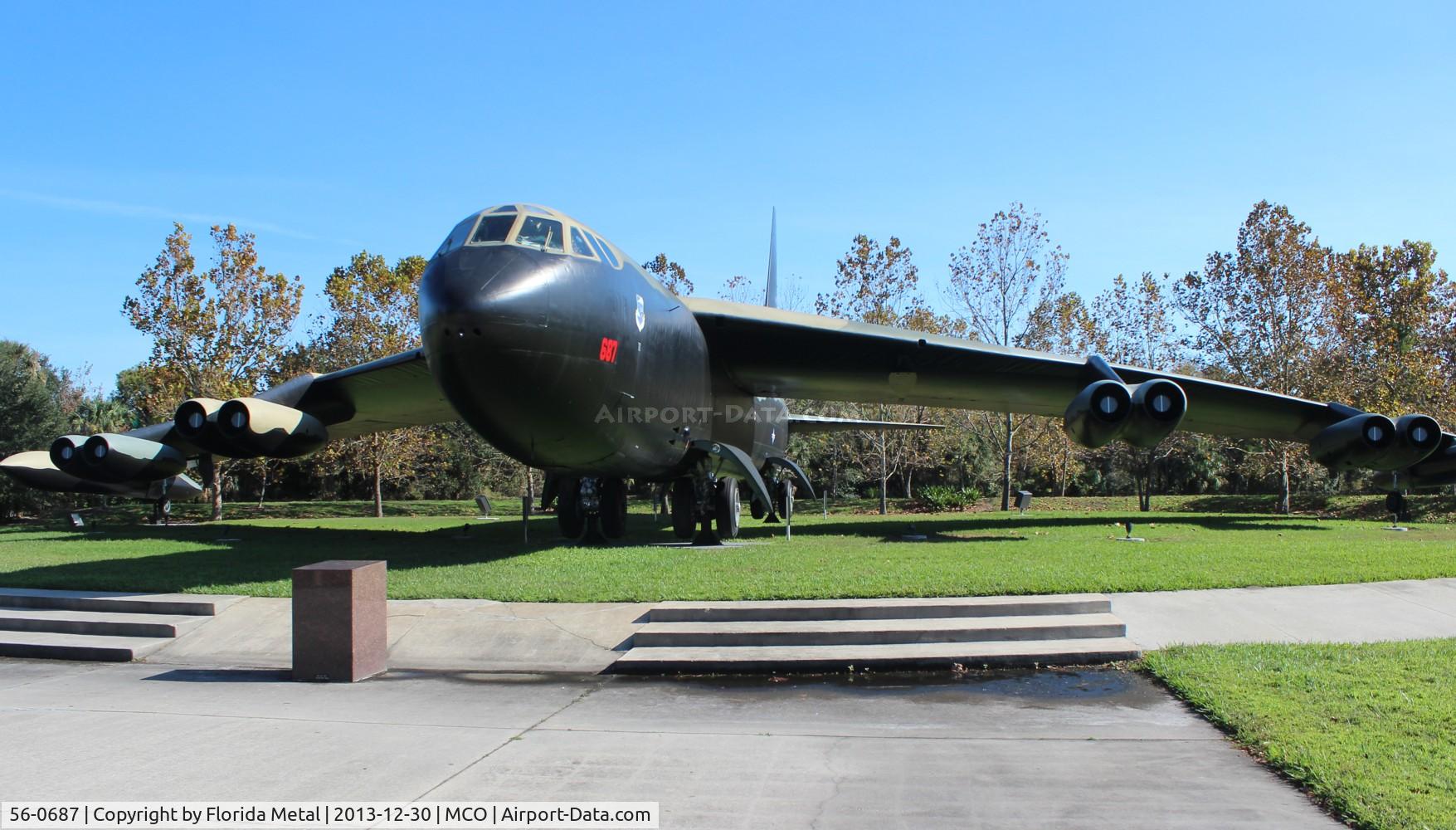 56-0687, 1956 Boeing B-52D Stratofortress C/N 464058, B-52D