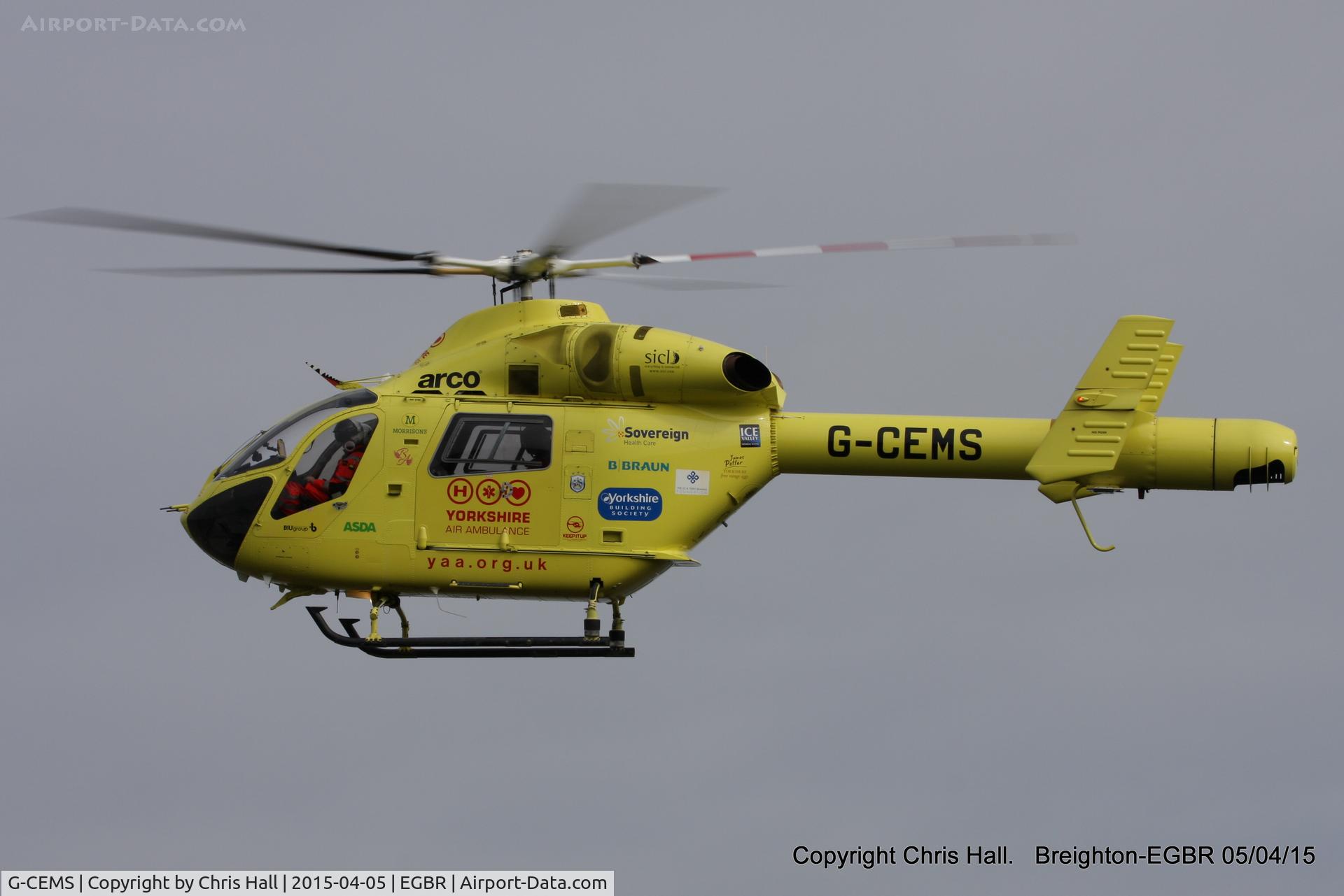 G-CEMS, 2001 MD Helicopters MD-900 Explorer C/N 900-00089, Yorkshire Air Ambulance