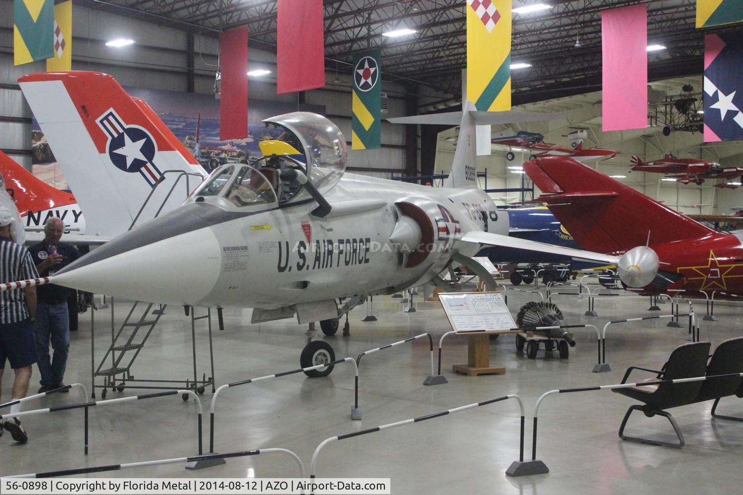 56-0898, Lockheed F-104C Starfighter C/N 383-1186, F-104C