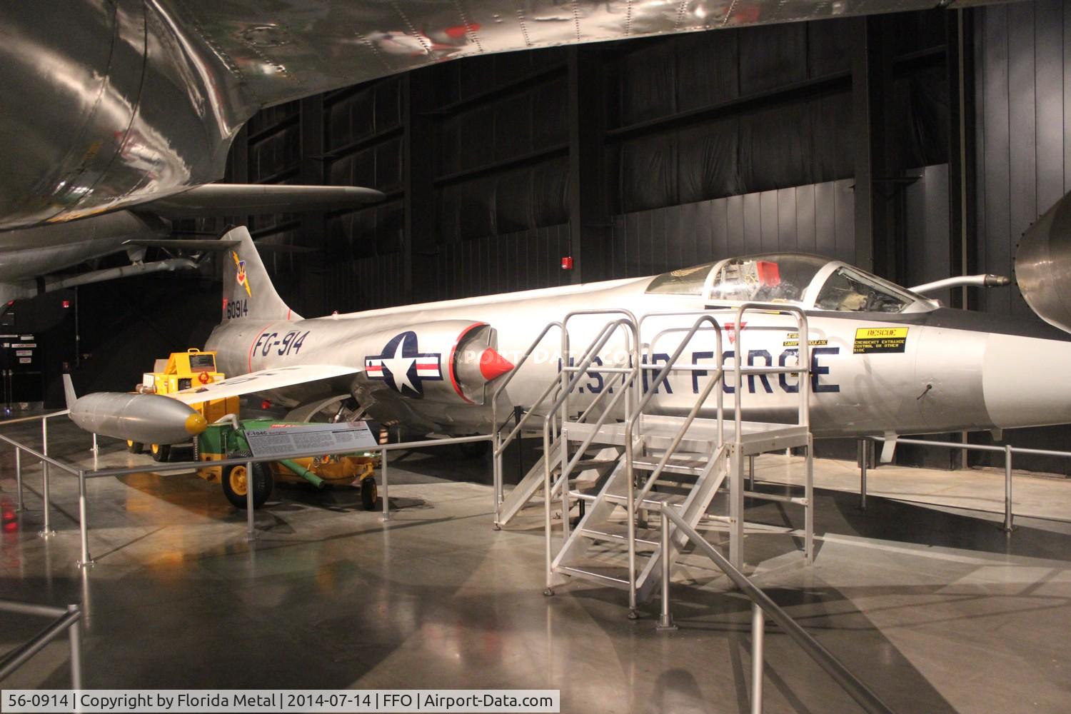 56-0914, 1956 Lockheed F-104C Starfighter C/N 383-1202, F-104C